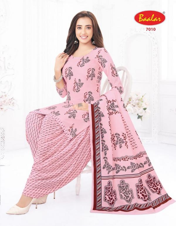 Baalar Crystal Patiyala Vol-7 – Dress Matarial